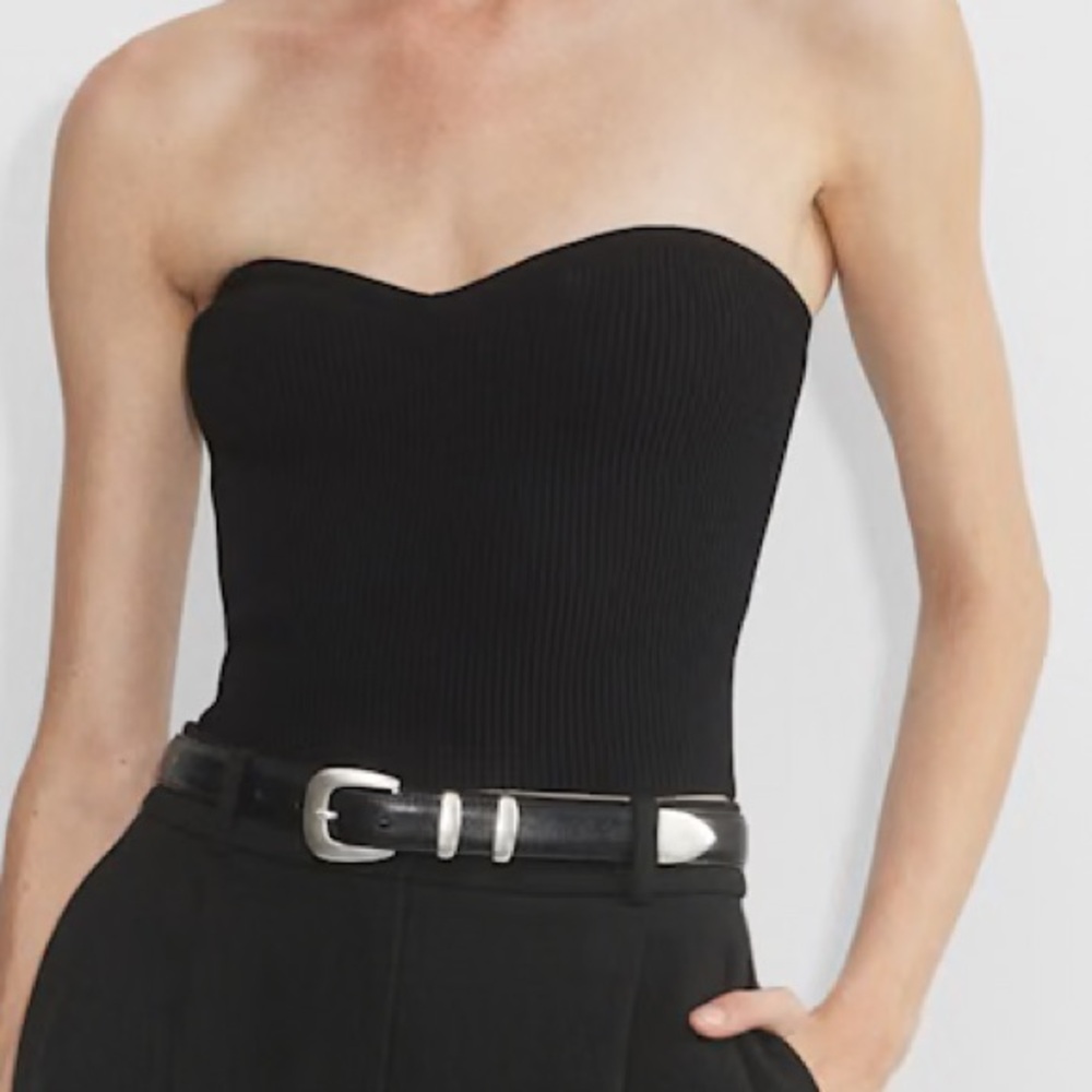 Aritzia Babaton Sculpt Knit Sweetheart Tube Top XS